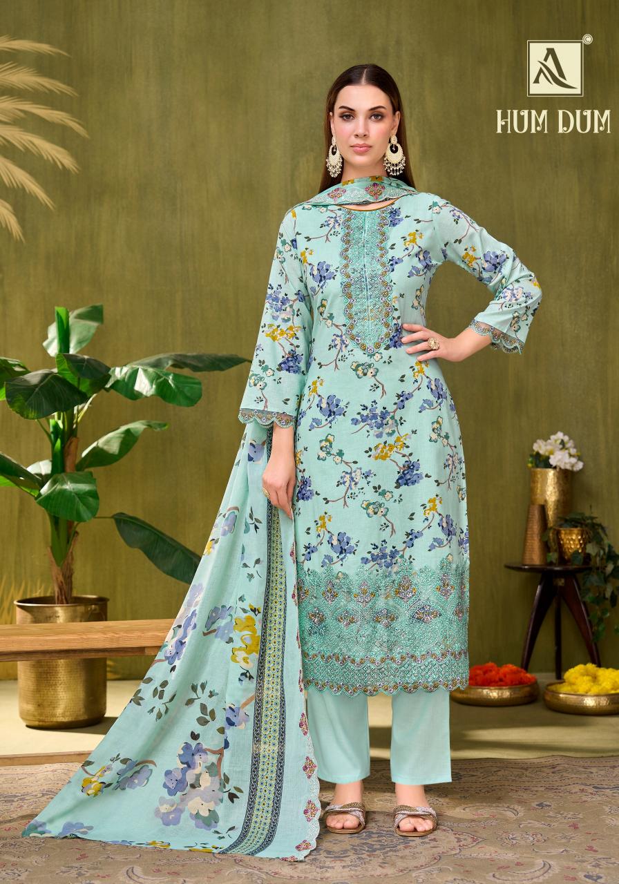Alok Hum Dum catalog textile zone wholesale dress materials surat gujarat