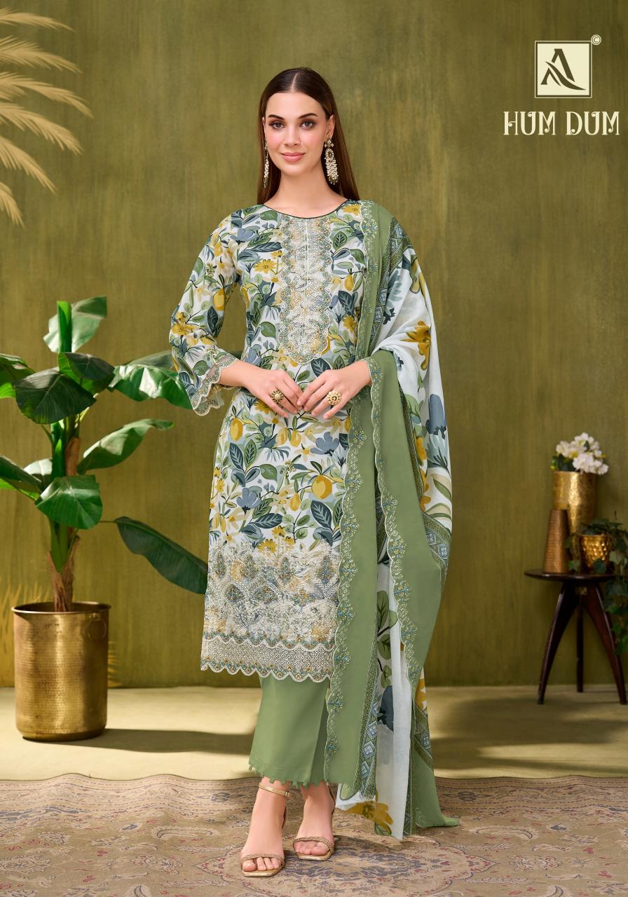 Alok Hum Dum catalog textile zone wholesale dress materials surat gujarat