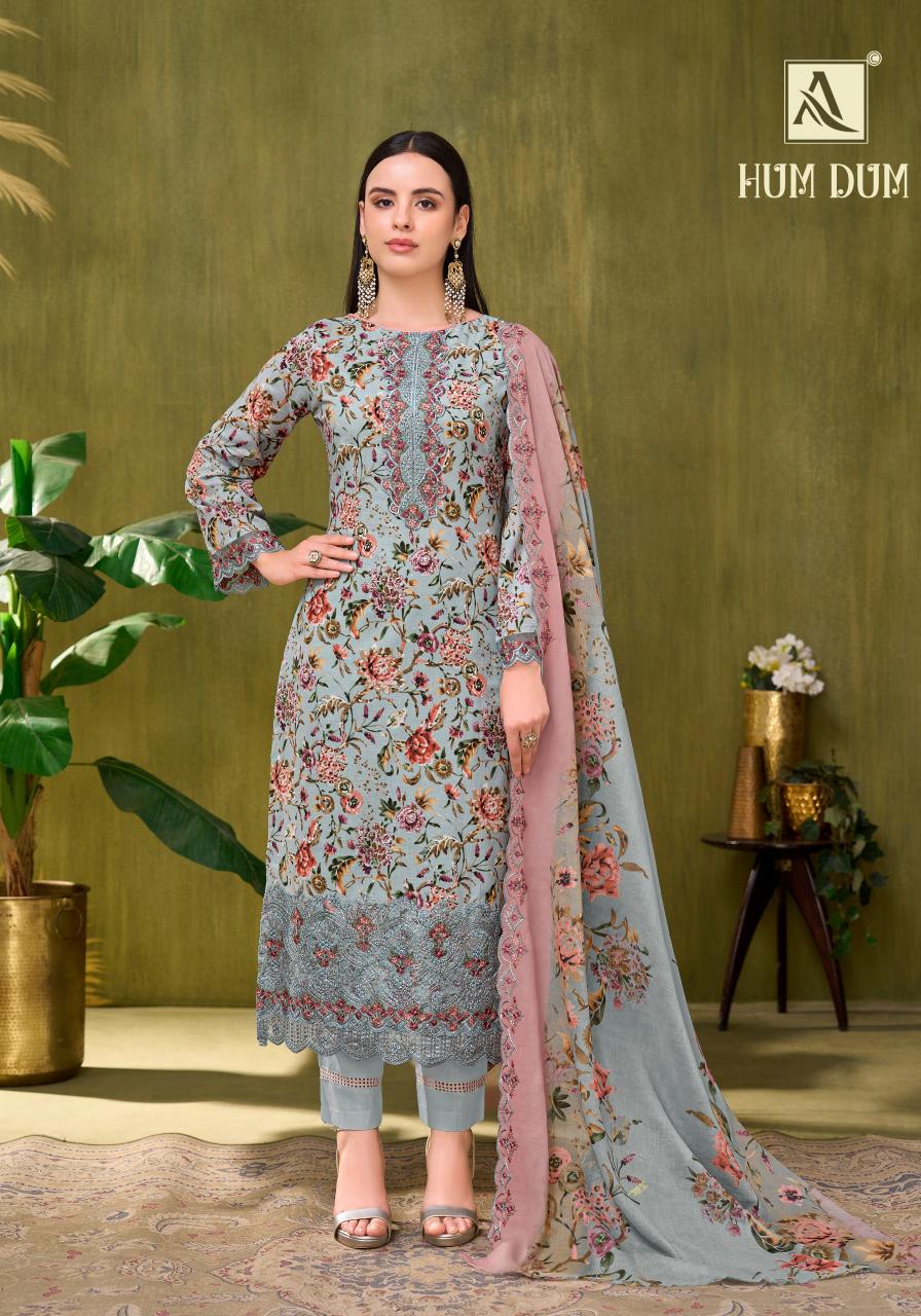 Alok Hum Dum catalog textile zone wholesale dress materials surat gujarat