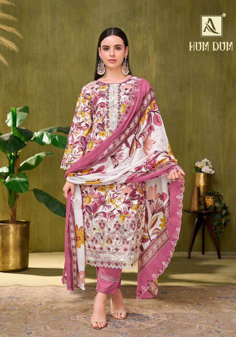 Alok Hum Dum catalog textile zone wholesale dress materials surat gujarat