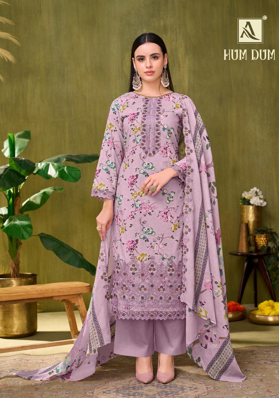 Alok Hum Dum catalog textile zone wholesale dress materials surat gujarat