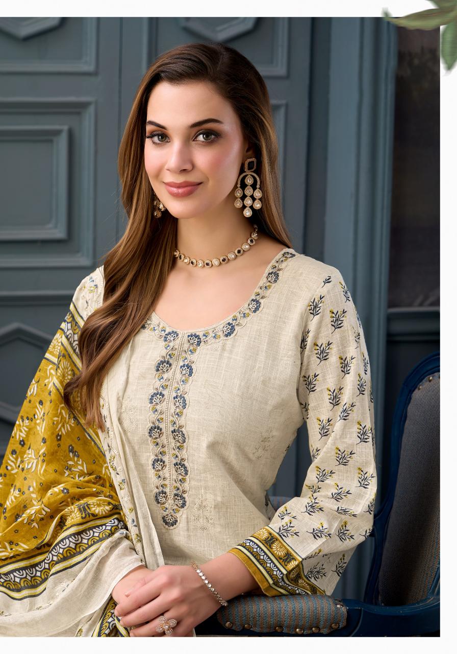 Alok Khaadi catalog surat dress material sdc 0621