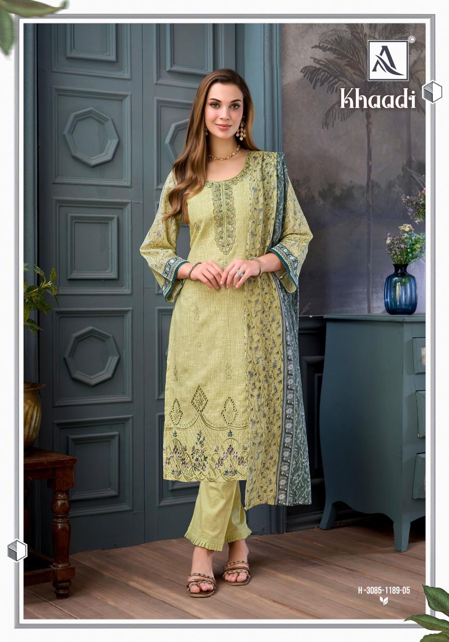 Alok Khaadi catalog surat dress material sdc 0621