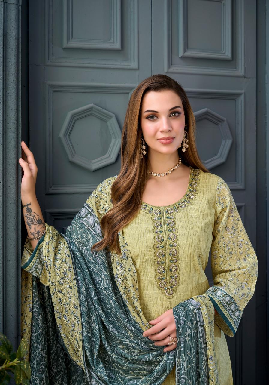 Alok Khaadi catalog surat dress material sdc 0621