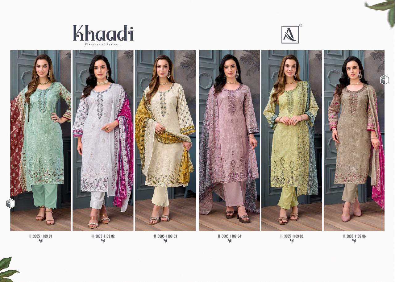Alok Khaadi catalog surat dress material sdc 0621