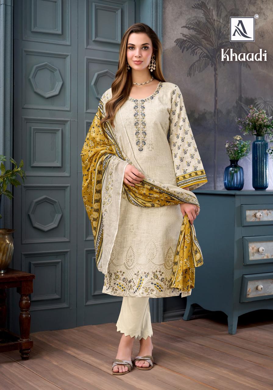 Alok Khaadi catalog surat dress material sdc 0621