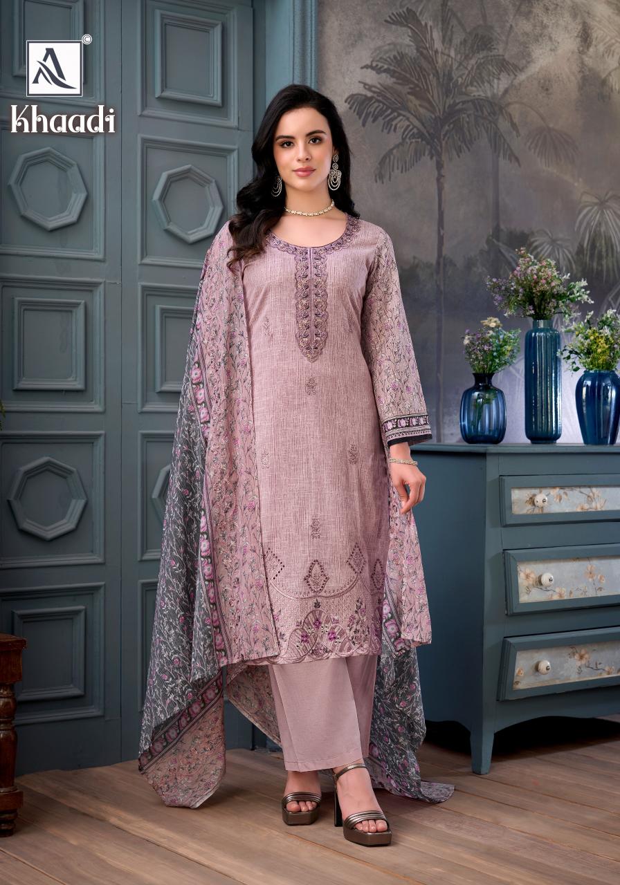 Alok Khaadi catalog surat dress material sdc 0621