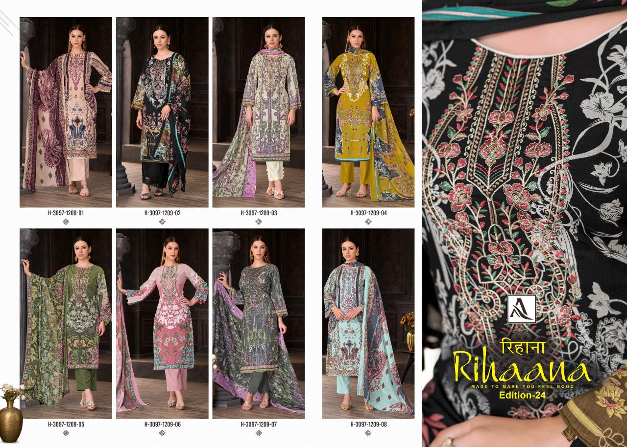 Alok Rihanna vol 24 catalog glossy surat dress material