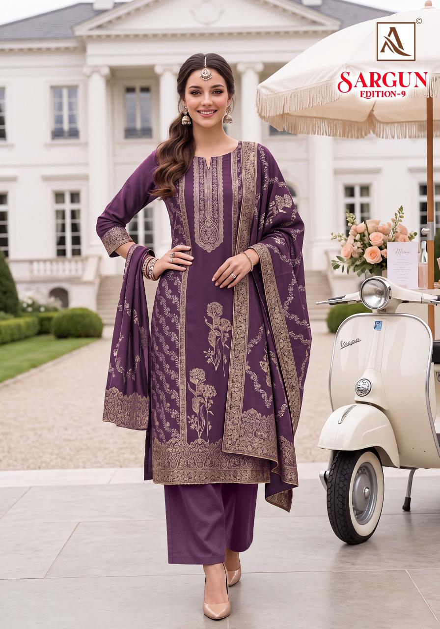 Alok Sargun vol 9 catalog dress material surat