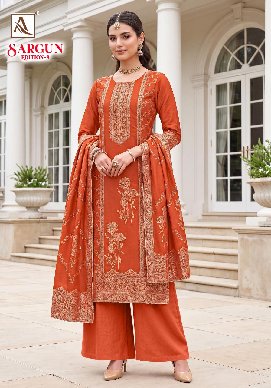 Alok Sargun vol 9 catalog dress material surat