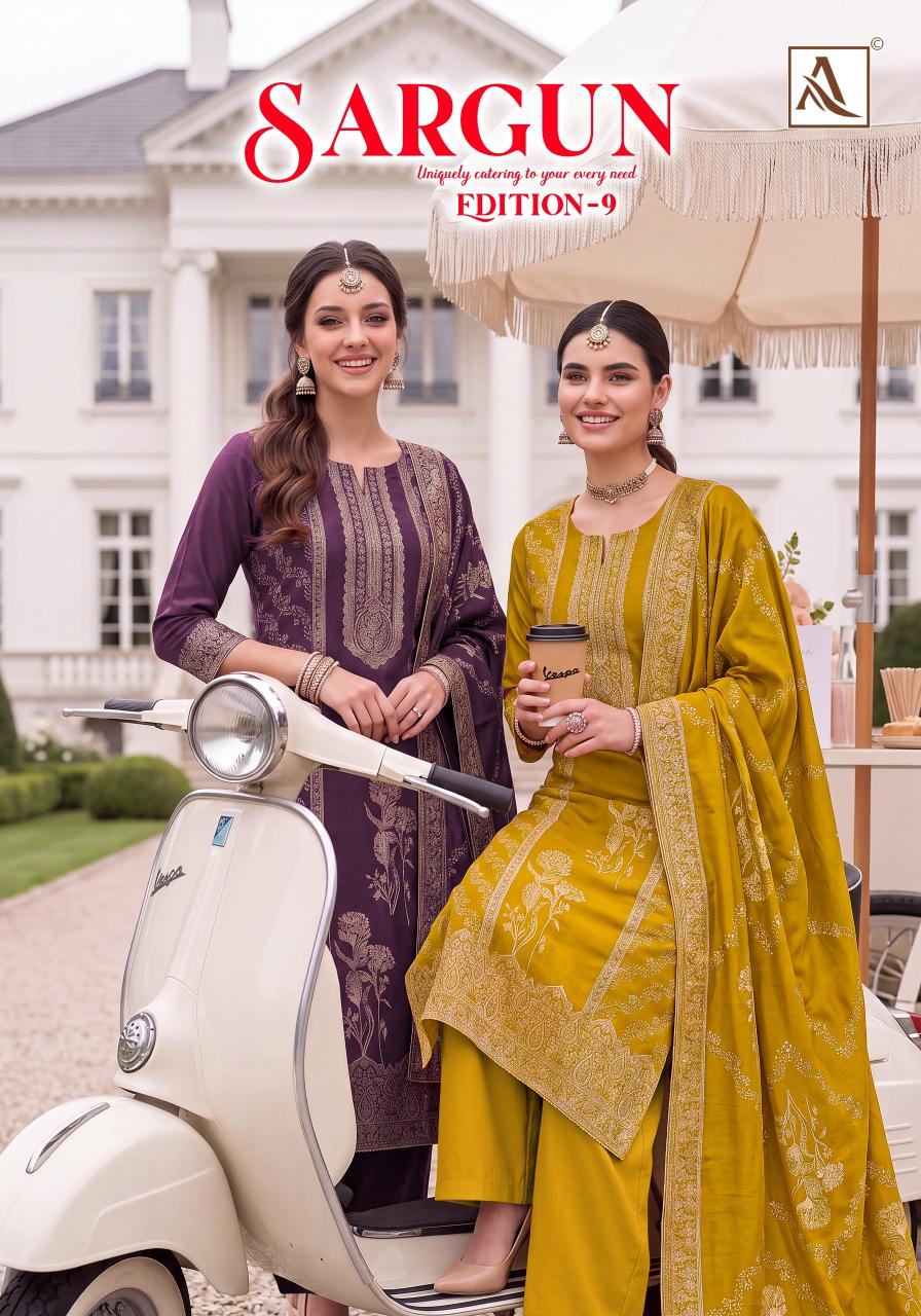 Alok Sargun vol 9 catalog dress material surat