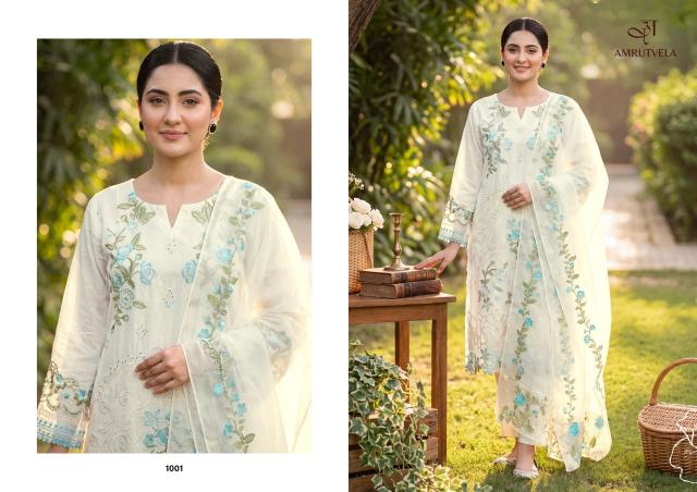 Amrutvela Jade Ombre Catalog pakistani wholesale suits