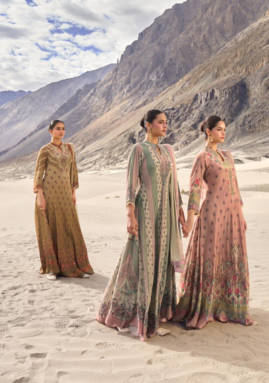 Anju Fabrics Deedar vol 3 catalog long kurti wholesale market
