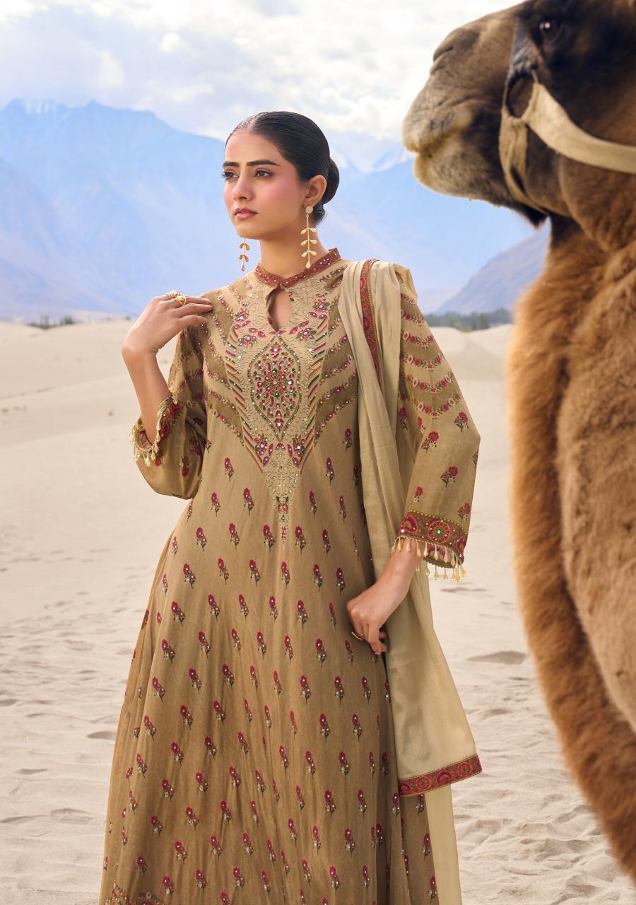 Anju Fabrics Deedar vol 3 catalog long kurti wholesale market