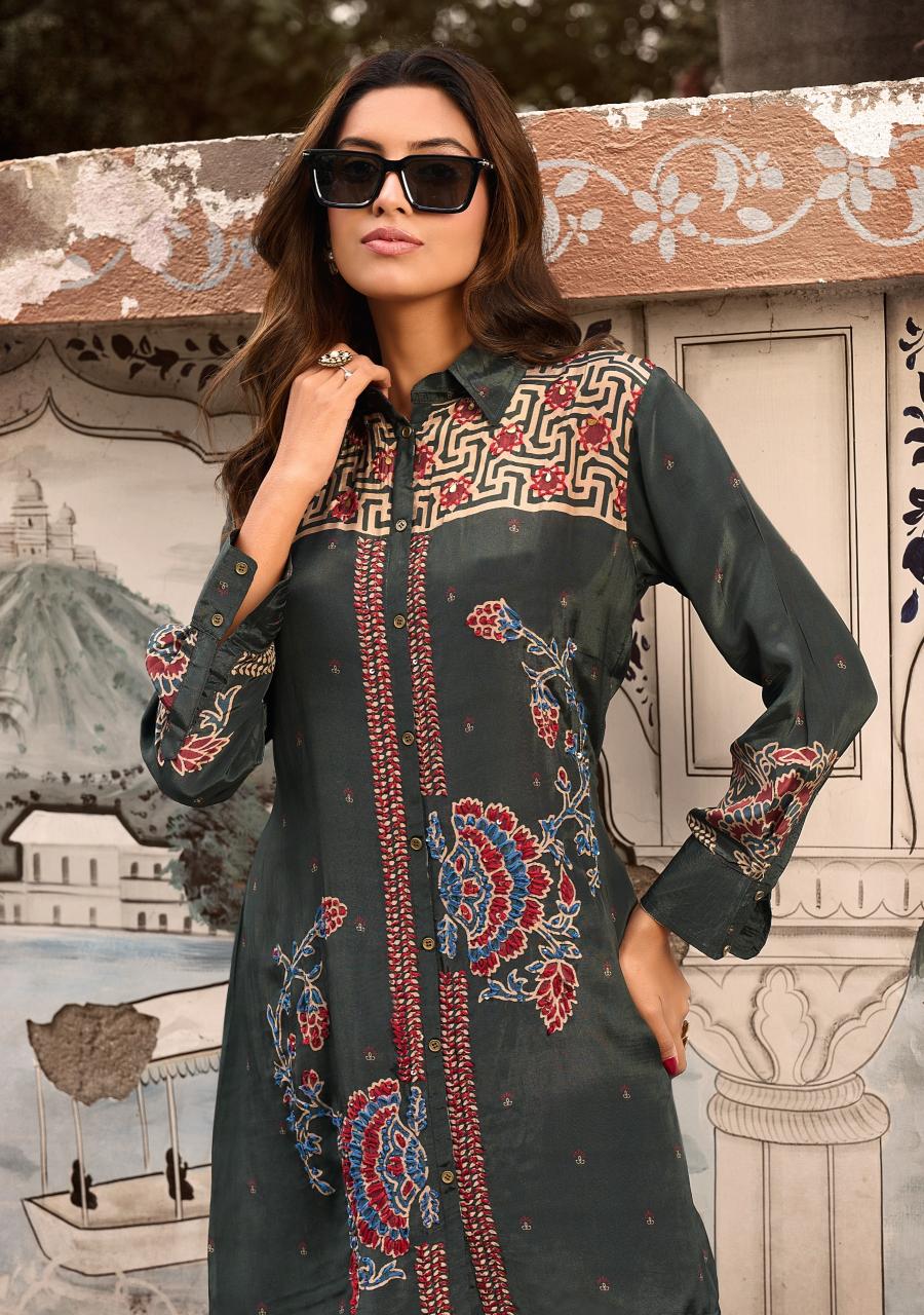 Anju Fabrics Fusion vol 6 catalog co ord set for women wholesale