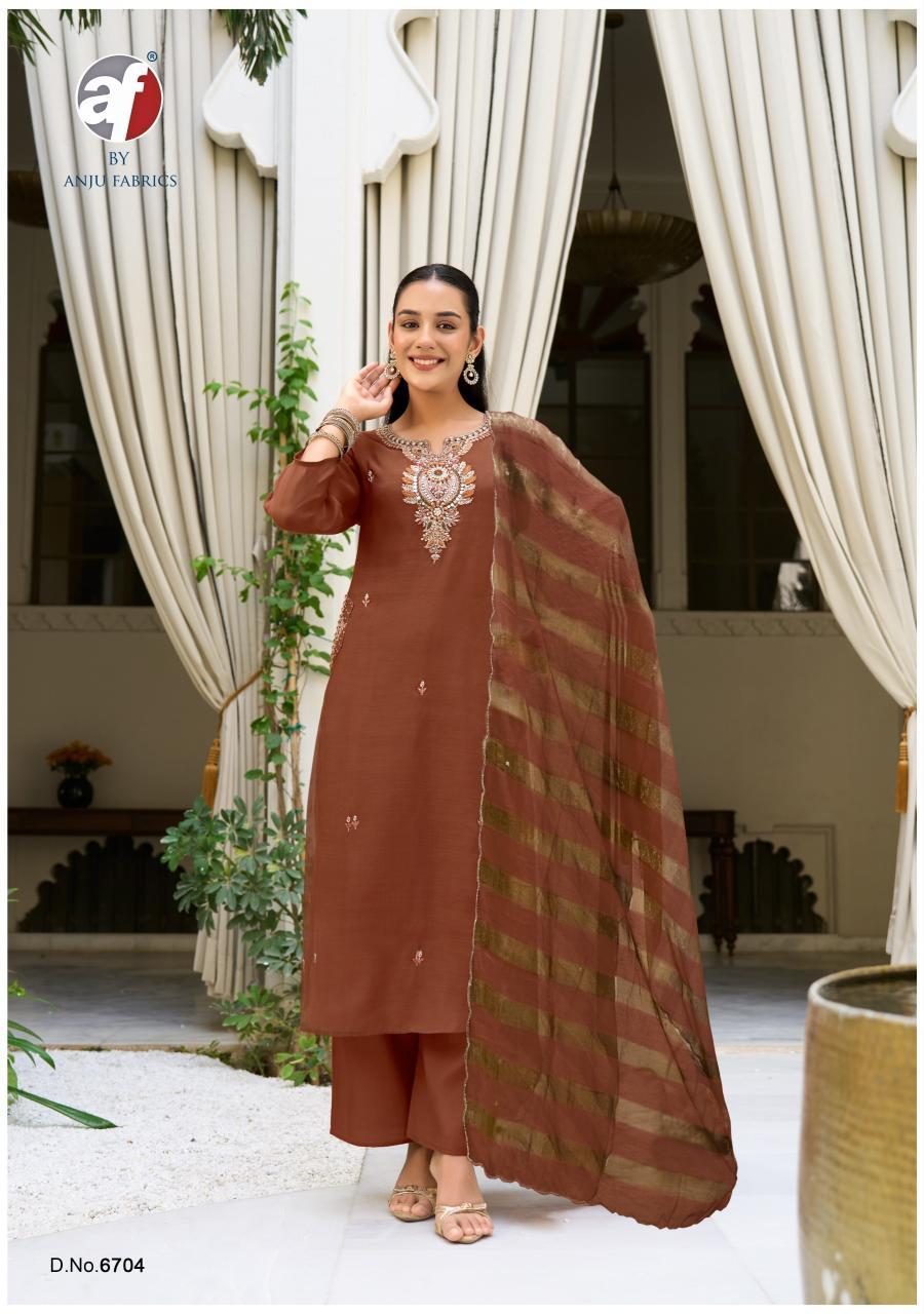 Anju Fabrics Shararat vol 10 catalog raipur kurti wholesale market