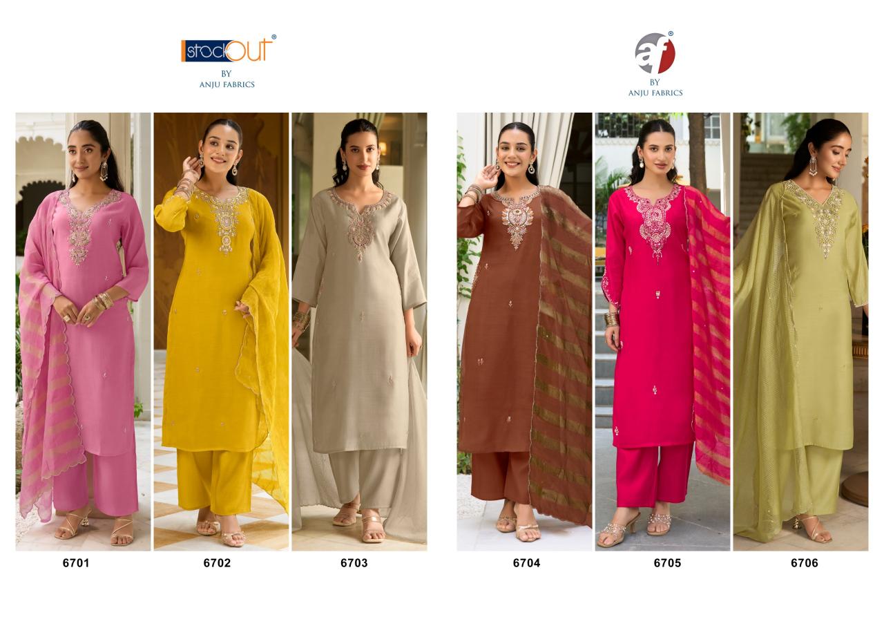Anju Fabrics Shararat vol 10 catalog raipur kurti wholesale market