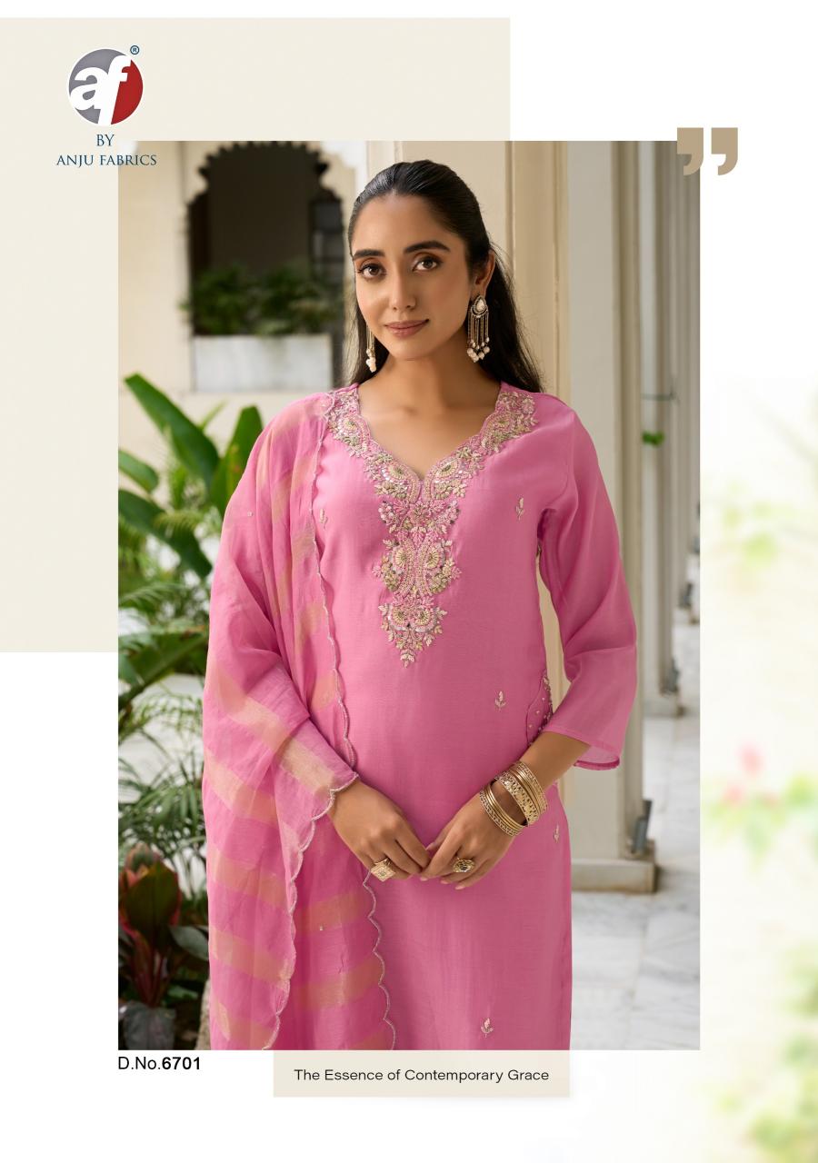 Anju Fabrics Shararat vol 10 catalog raipur kurti wholesale market