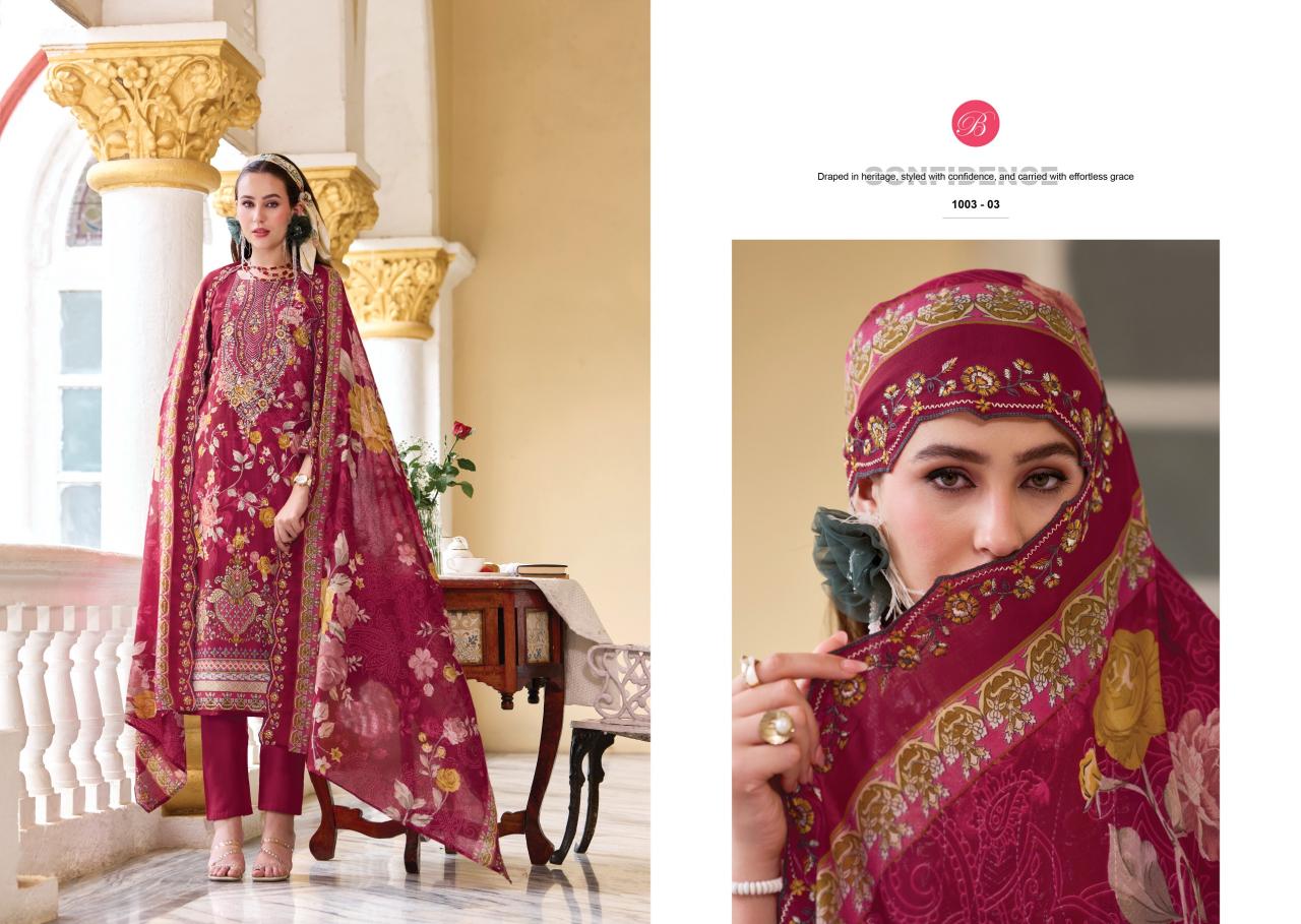 Belliza Guzarish Vol 25 Catalog unstitched dress material manufacturer in surat
