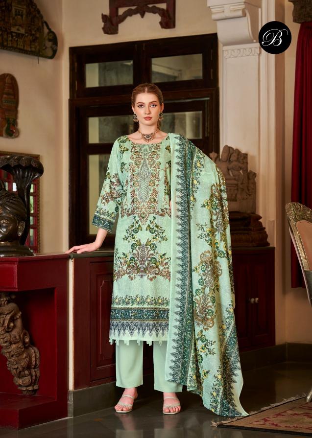 Belliza Naira Vol 155 catalog cotton dress material manufacturer in surat