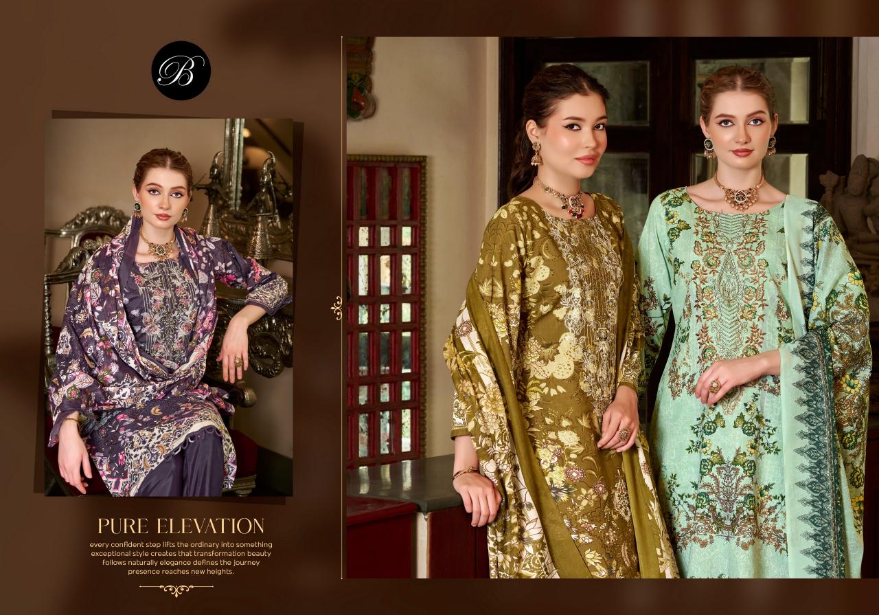 Belliza Naira Vol 155 catalog cotton dress material manufacturer in surat