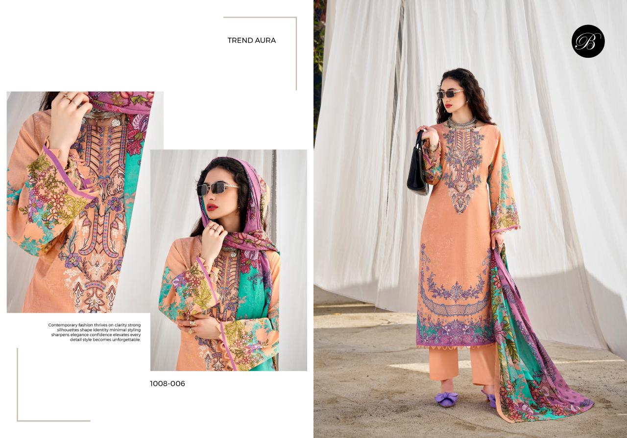 Belliza Naira Vol 157 catalog cotton dress material surat