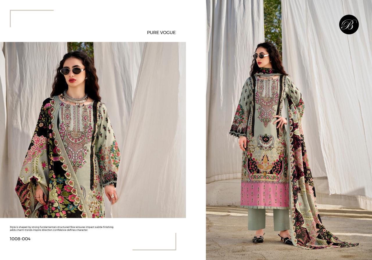 Belliza Naira Vol 157 catalog cotton dress material surat