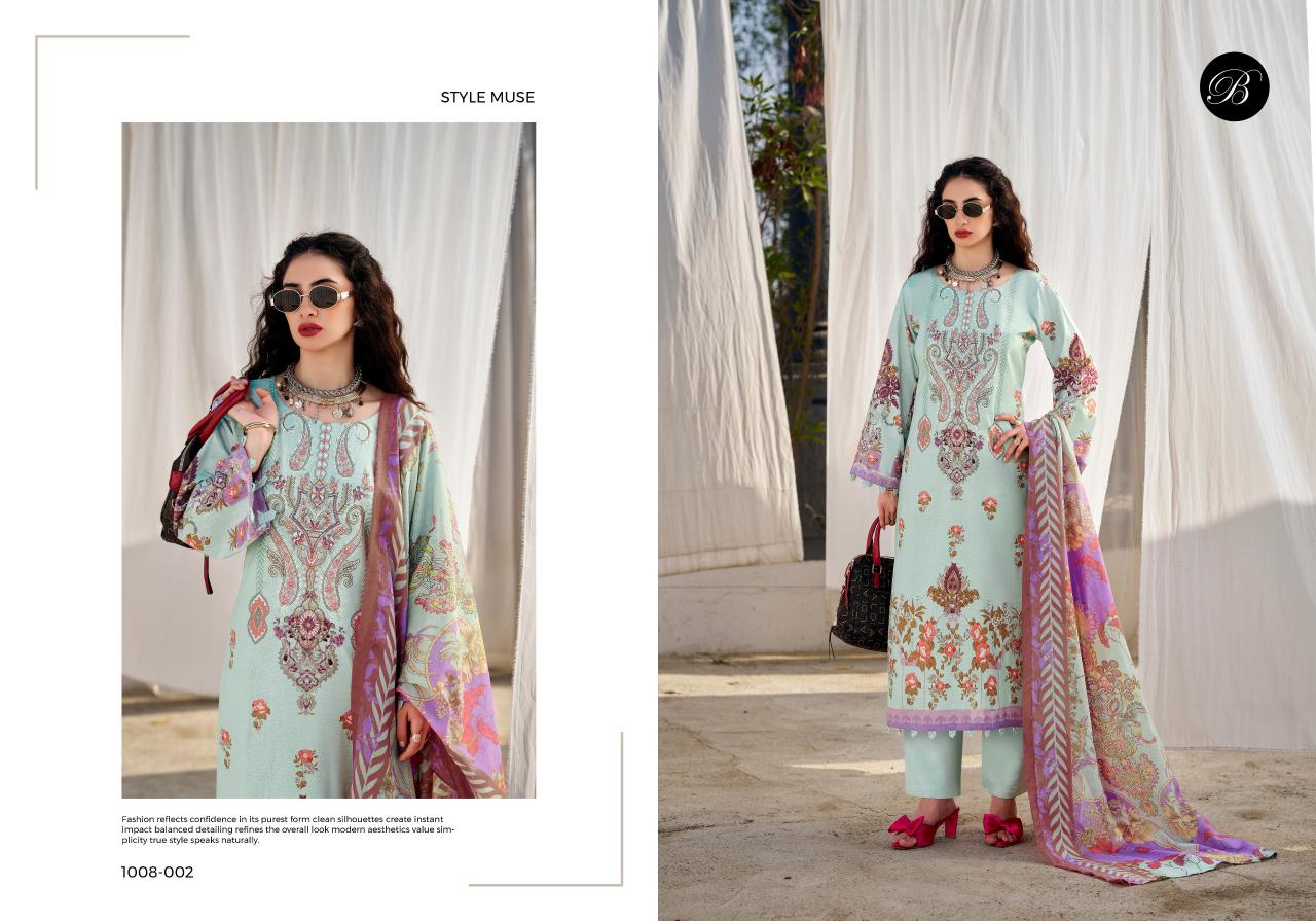Belliza Naira Vol 157 catalog cotton dress material surat