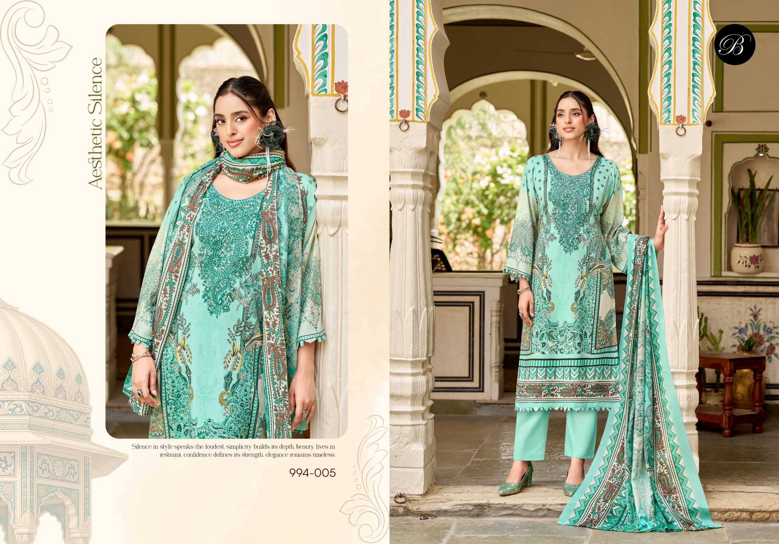 Belliza Riwayat Vol 19 catalog where to buy dress material in surat