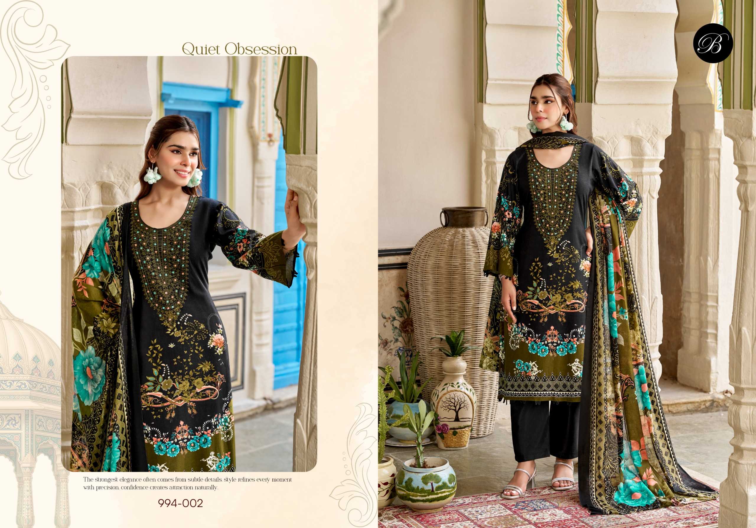 Belliza Riwayat Vol 19 catalog where to buy dress material in surat