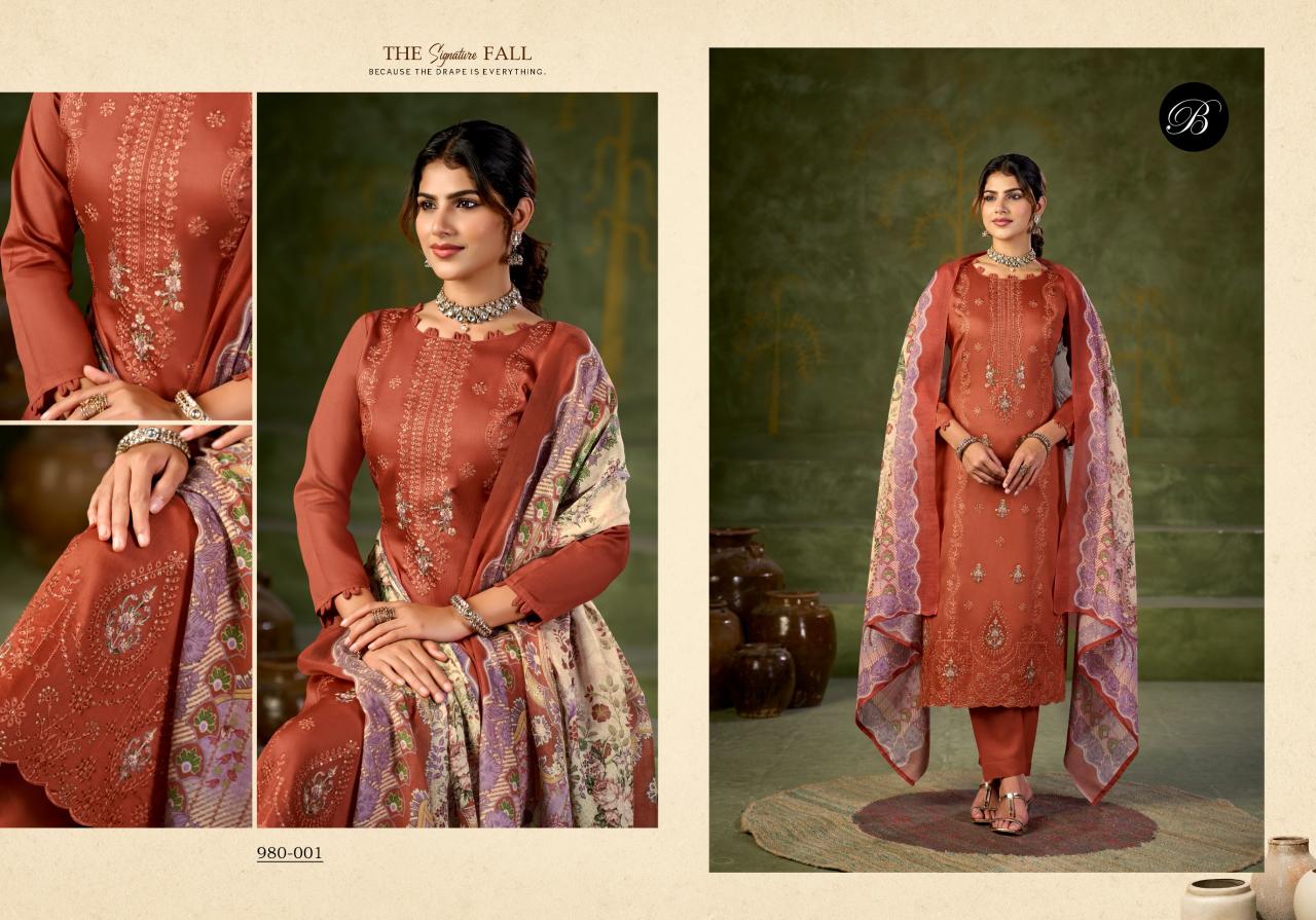 Belliza Zarqash Vol 18 catalog surat adajan mall for dress material