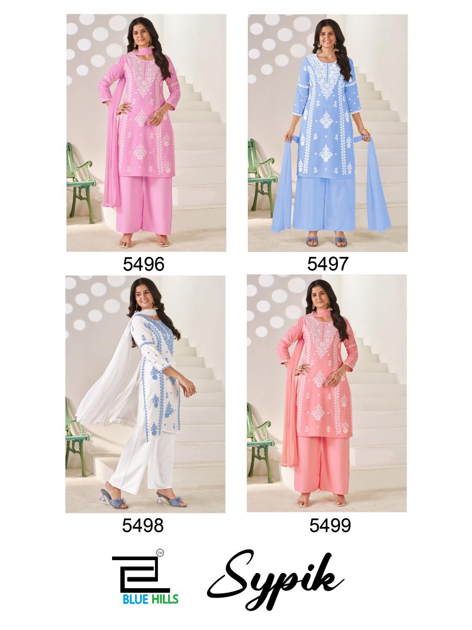 Blue Hills Sypik catalog jaopur kurti wholesale market