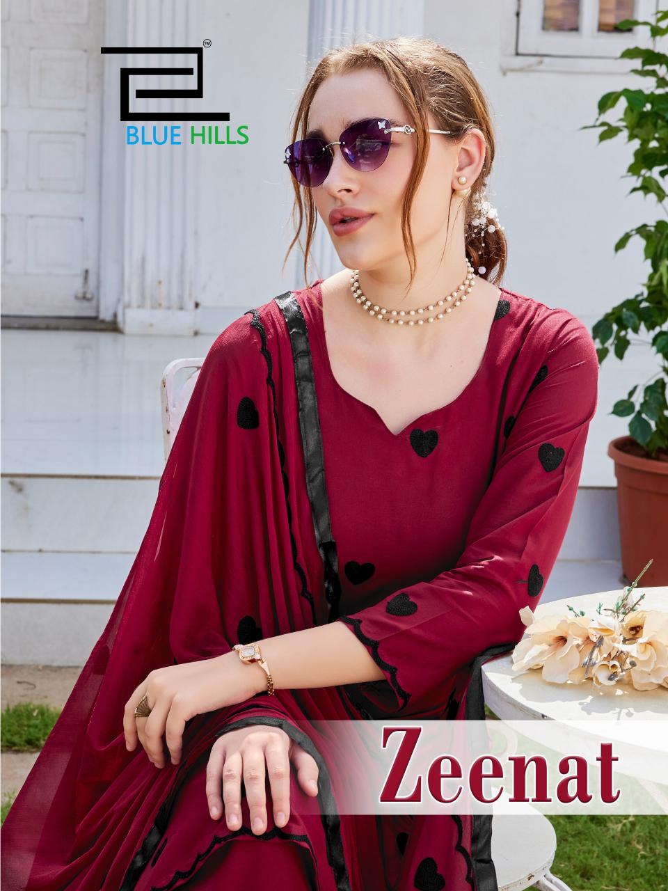 Blue Hills Zeenat catalog kurtis wholesaler in delhi