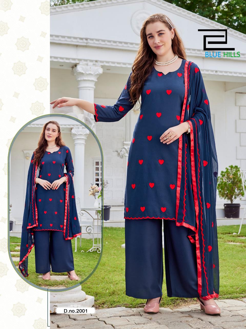 Blue Hills Zeenat catalog kurtis wholesaler in delhi