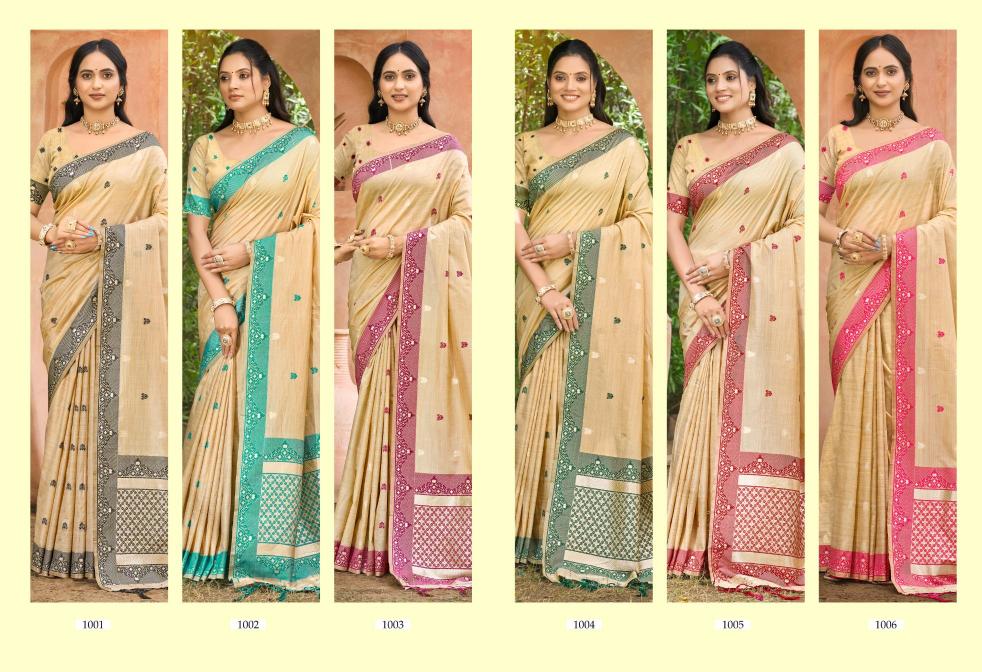 Bunawat - Amolika SIlk Sangam Prints Assam Silk Woven Work Traditional Saree