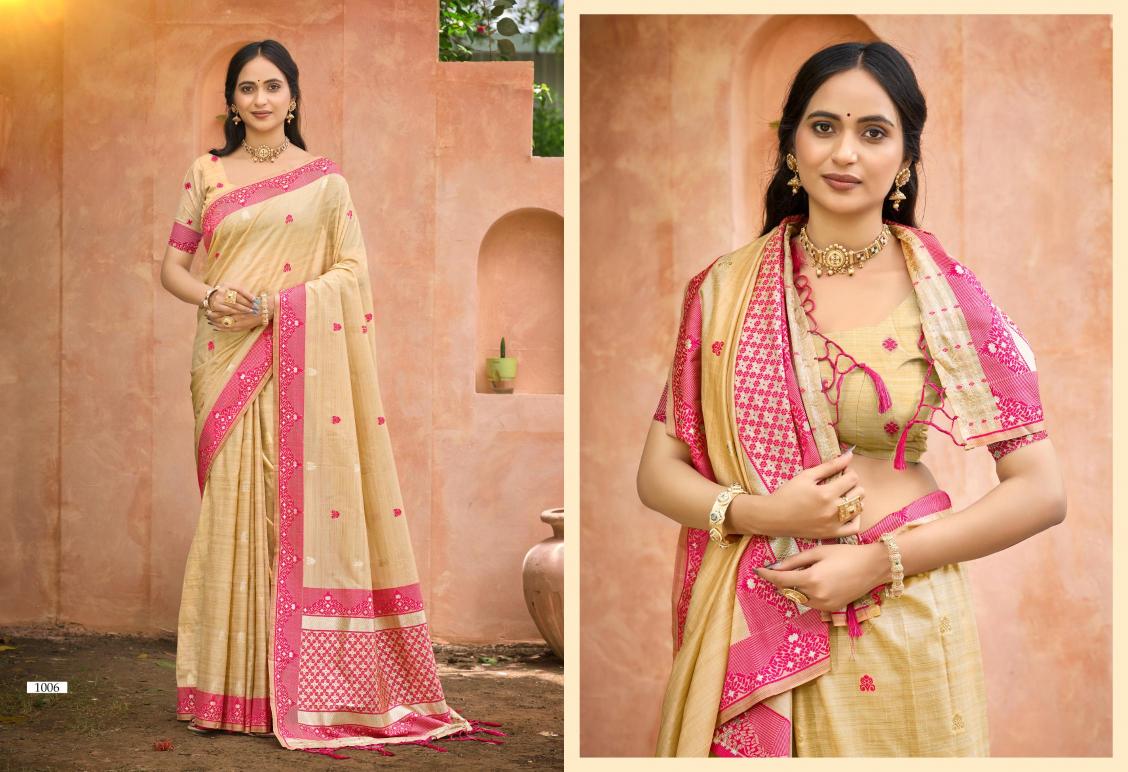 Bunawat - Amolika SIlk Sangam Prints Assam Silk Woven Work Traditional Saree
