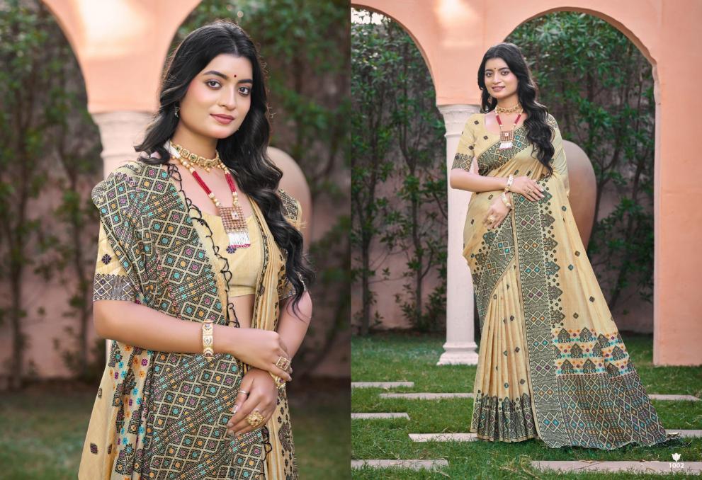 Bunawat - Anubhavika Sangam Prints Assam Silk Woven Work Traditional Saree