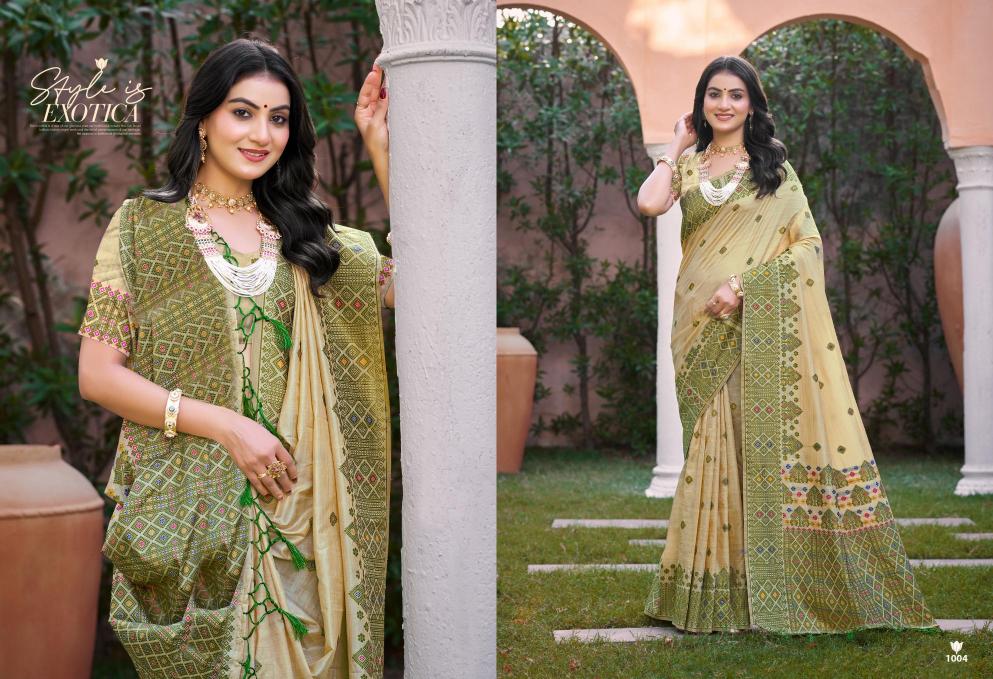 Bunawat - Anubhavika Sangam Prints Assam Silk Woven Work Traditional Saree