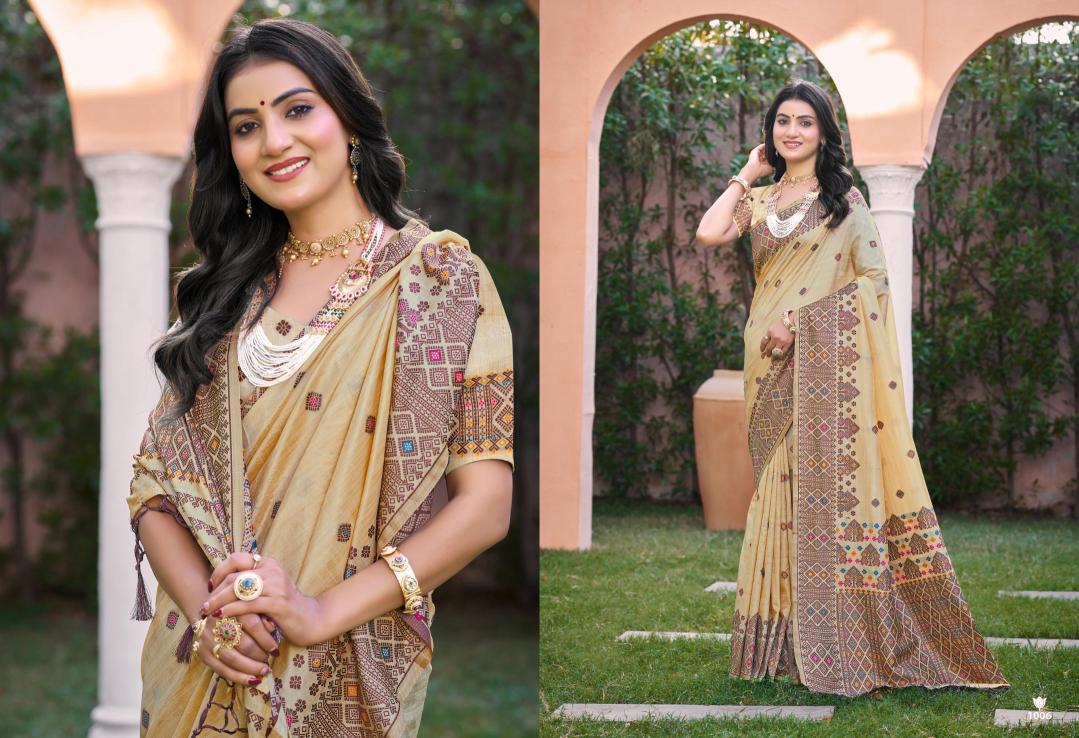 Bunawat - Anubhavika Sangam Prints Assam Silk Woven Work Traditional Saree