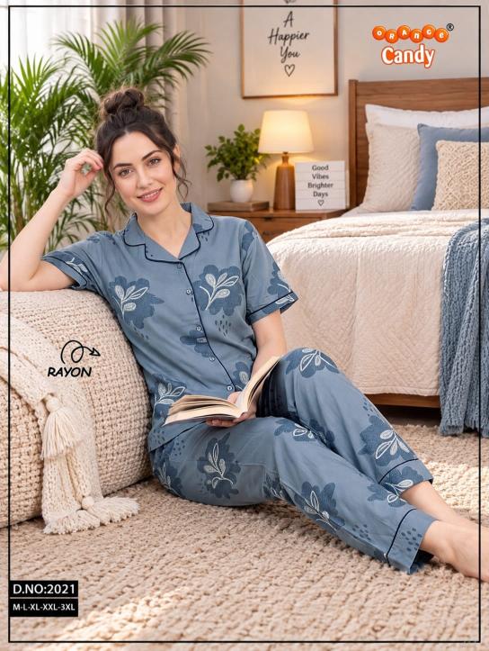Candy 2021 catalog wholesaler night dress