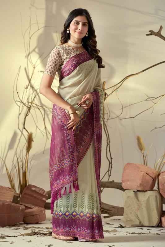 Dazira 1039 catalog georgette sarees wholesale