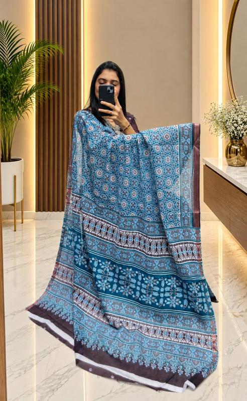Dazira Ajrakh cotton vol 2 catalog wholesale saree shops in varanasi