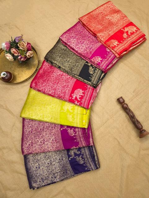 Dazira Banarasi Khadi Silk vol 3 catalog banarasi sarees wholesale online