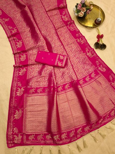 Dazira Banarasi Khadi Silk vol 3 catalog banarasi sarees wholesale online
