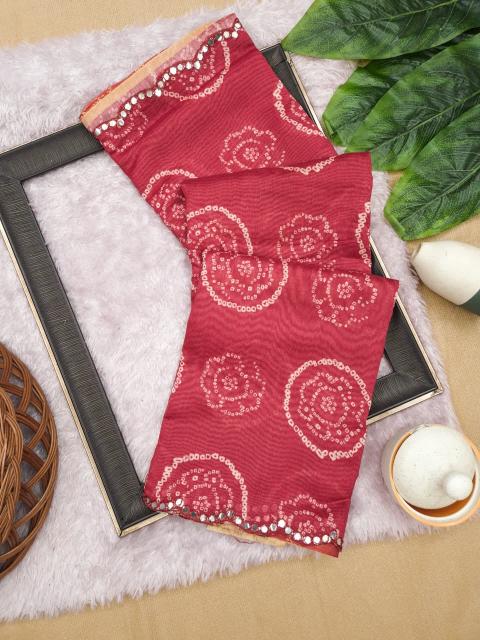 Dazira Chanderi Linen vol 1 catalog ajrakh sarees wholesale
