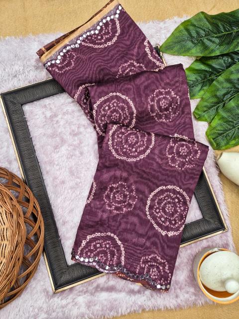 Dazira Chanderi Linen vol 1 catalog ajrakh sarees wholesale