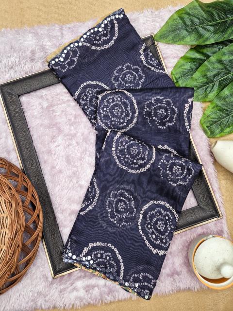 Dazira Chanderi Linen vol 1 catalog ajrakh sarees wholesale