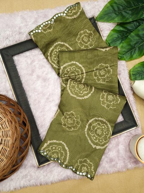Dazira Chanderi Linen vol 1 catalog ajrakh sarees wholesale