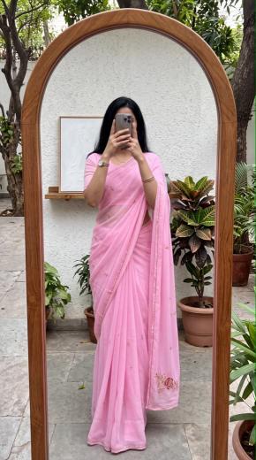 Dazira Georgette vol 58 catalog coimbatore sarees wholesalers