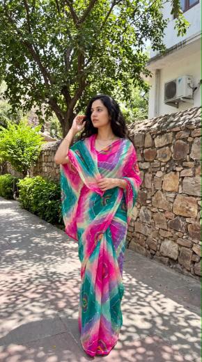 Dazira Georgette vol 61 catalog general bazar wholesale saree shops